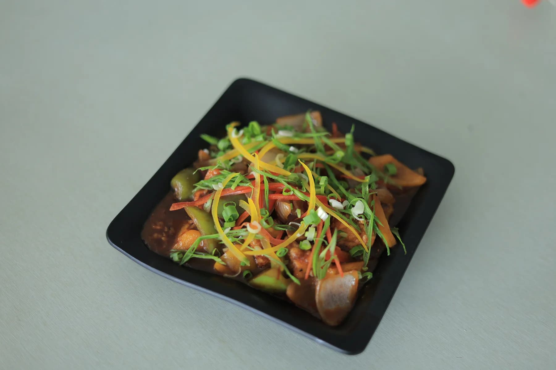 Chilli Paneer served at Dolphin Fun & Food