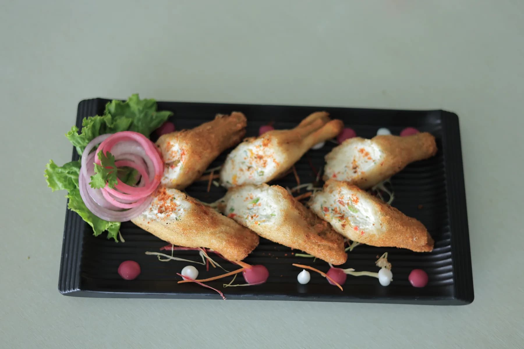 Dahi Kabab served at Dolphin Fun & Food